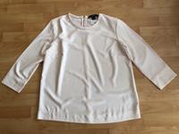 Blusenshirt, cremefarben, elegant, Gr. 38- 40, neuwertig Baden-Württemberg - Mannheim Vorschau
