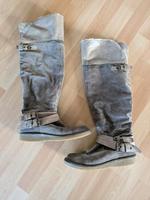 Stiefel mit Warmfutter Gr. 40 Hessen - Wartenberg Vorschau