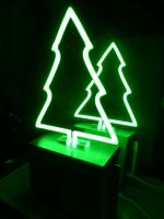 Tannenbaum als Neonojekt Nordrhein-Westfalen - Lohmar Vorschau