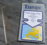 Landkarte, Europa, 1990, Cartographia Budapest, 1:3750000 Hessen - Habichtswald Vorschau