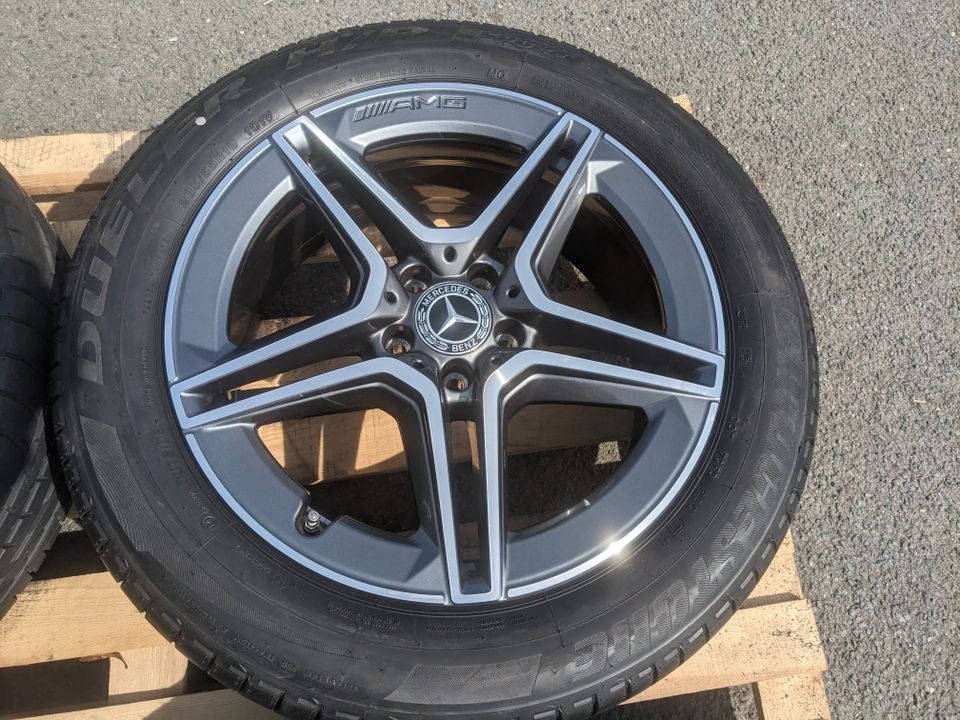 Mercedes Benz GLC 19 Zoll AMG Felgen Bridgestone Sommerreifen in Lüdinghausen