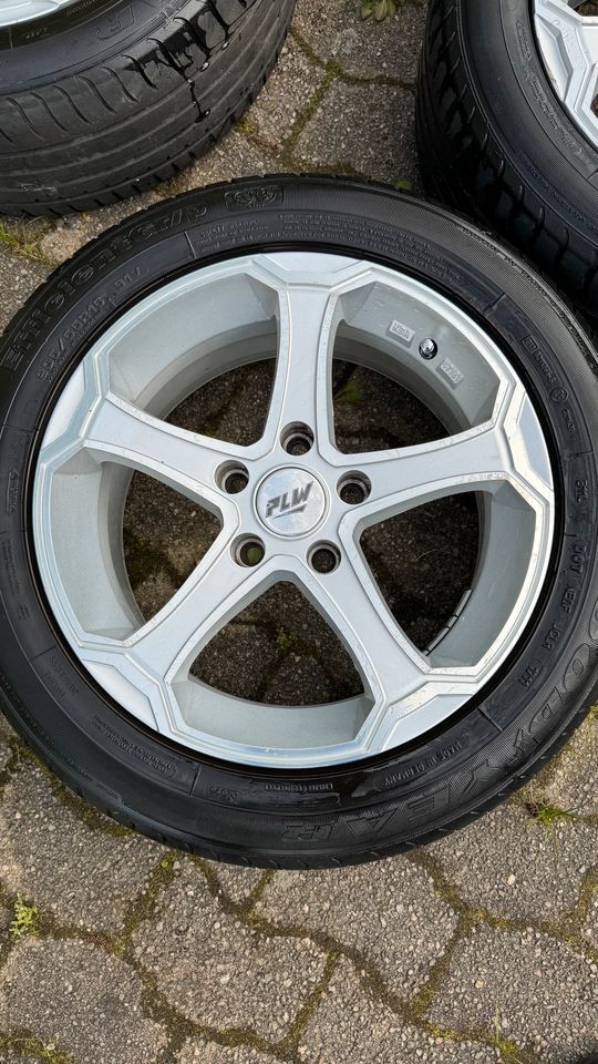 4x Alufelgen 205/55R16 5x112 LK 7Jx16 ET38 VW Audi Seat Skoda DB in Cuxhaven