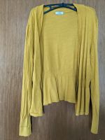 Cardigan Stickjacke senfgelb Gr. 40 42 essentials Dortmund - Wellinghofen Vorschau