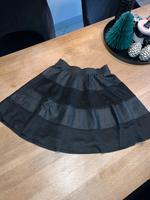 TALLY WEIJL Skater-Rock Gr. 34 XS schwarz Velours Falten Hessen - Bad Nauheim Vorschau