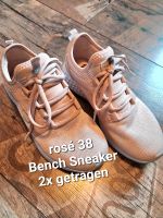 38 Bench Sneaker rosé hellrosa 2x getragen Hessen - Fuldabrück Vorschau