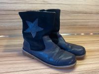 Blaue Leder-Halbstiefel für Mädchen Gr. 37 warm gefüttert Nordrhein-Westfalen - Ahlen Vorschau