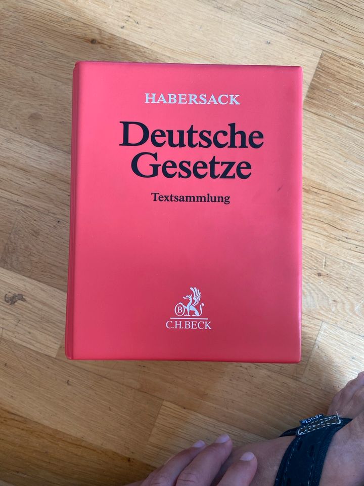 Habersack - Deutsche Gesetze - Textsammlung - August 22 in Leipzig