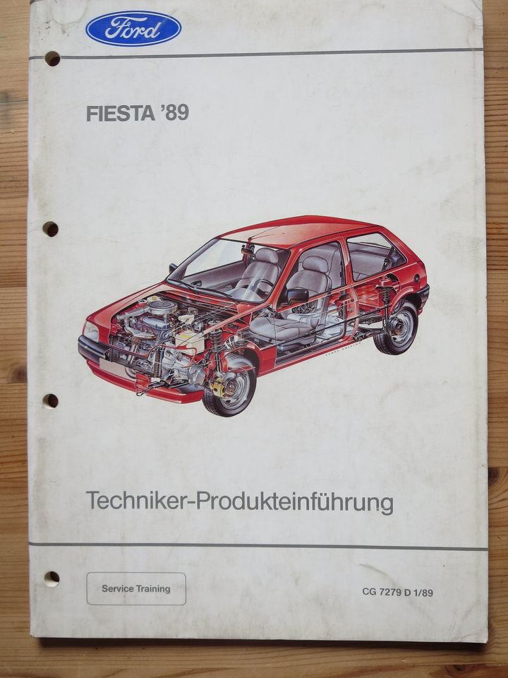 FORD FIESTA '89 TECHNIKER-PRODUKTEINFÜHRUNG in Würzburg