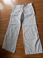 H&M Hose weiß Gr. 34  Leinen Baumwolle Köln - Nippes Vorschau