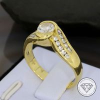 M*202075 Wert 6.950 Brillant Ring 750 Gold 18 Kt Handarbeit XXYY Duisburg - Hamborn Vorschau