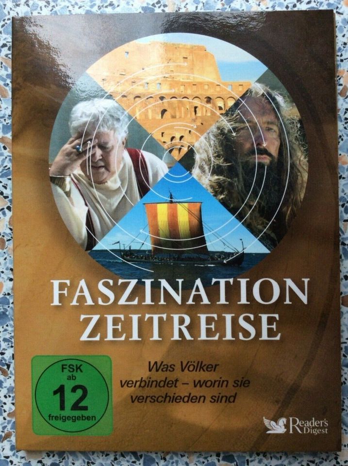 3 DVD - FASZINATION ZEITREISE  + GROSsE VÖLKER  Readers Digest in Mainz