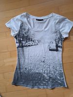 WE Fashion T-Shirt Shirt Gr. M ca. 38 weiß mit tollem Frontdruck Nordrhein-Westfalen - Beverungen Vorschau