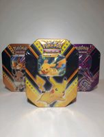 Pokemon Pikachu Evoli Endynalos Tin Box Brandenburg - Forst (Lausitz) Vorschau