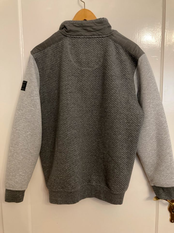 Hajo Pullover Herren, ‚special materials’, grau, Gr. XL/ 54 in Liebenau