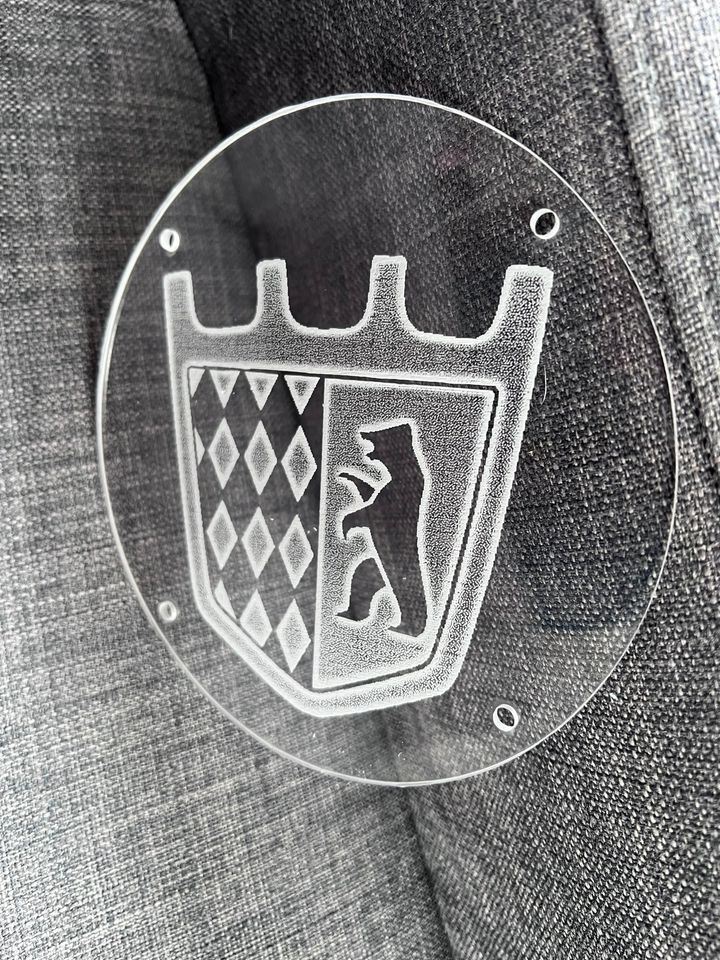 Tabbert Wohnwagen Vorzeltlampe Unikat Logo Wappen vorzeltleuchte in Burgau
