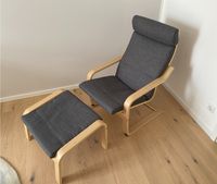 *NEU* IKEA POÄNG Sessel Stuhl mit Hocker Grau Nordrhein-Westfalen - Hiddenhausen Vorschau