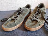 Puma Schuhe Sneaker olivgrün - Gr. 42 Niedersachsen - Braunschweig Vorschau