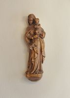 Alte geschnitzte Madonna mit Kind made in Spain 45cm Bayern - Eichendorf Vorschau