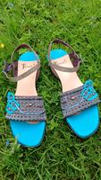 Think Sandalen Gr. 38 grau türkis wie neu Nordrhein-Westfalen - Breckerfeld Vorschau