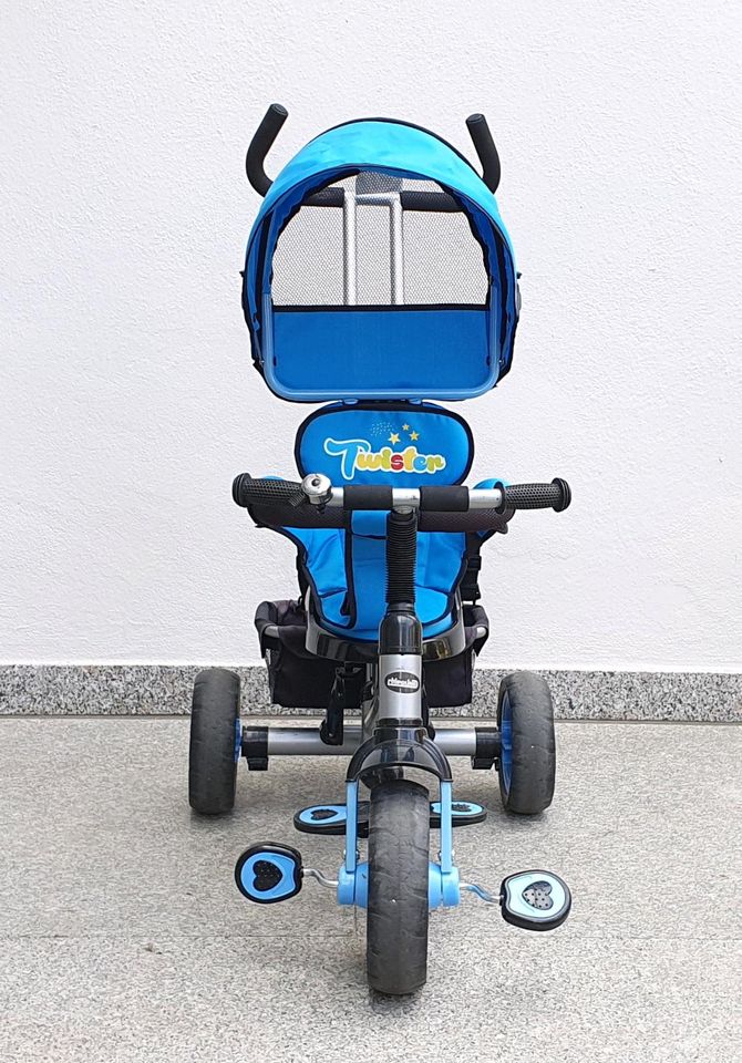 Tricycle Chipolino 3 in 1 Dreirad mit dach Twister in Neunkirchen am Sand