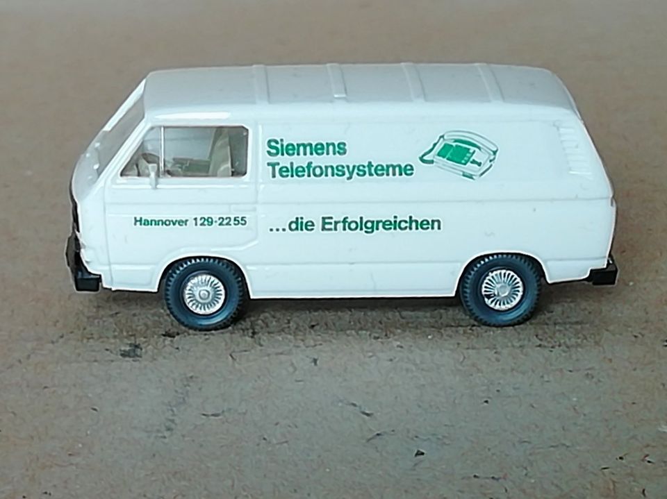 Wiking 290 8a VW T3 Kasten "Siemens Telefonsysteme", weiß in Wiefelstede