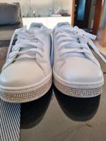 Sneakers mit Glitzer Steinchen Gr 41 München - Sendling Vorschau