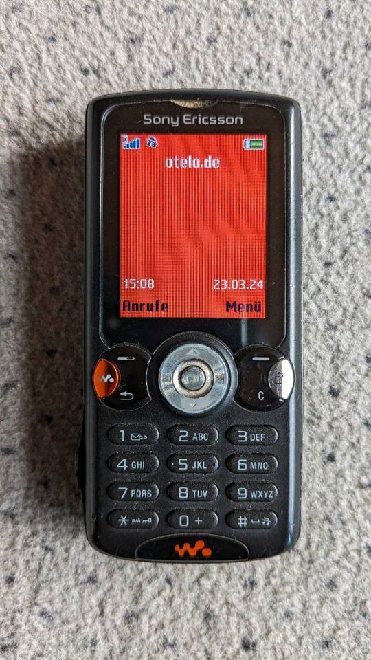 Sony Ericsson Walkman W810i - Satin Black (Ohne Simlock) Handy in Krefeld