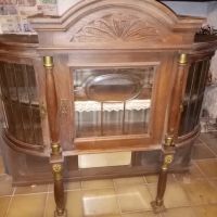 Louis Philippe Antik Schrank Vitrine Möbel ca 1850 Saarland - Schwalbach Vorschau