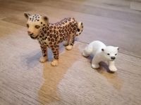 Spielzeugtiere, Eisbär, Leopard, Schleich Bayern - Wolfratshausen Vorschau