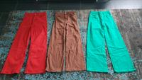 High waist wide legs Jeans Hosen Grün braun rot Hessen - Darmstadt Vorschau