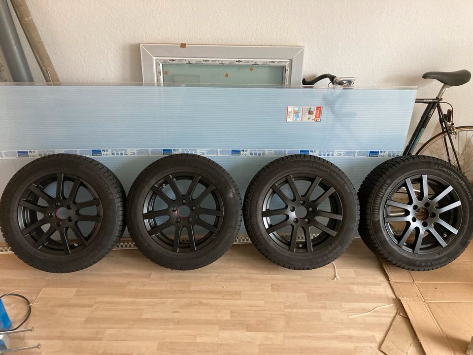 MSW Felgen 6,5 x 16, von OZ-Felgen Spa, Farbe schwarz , Mercedes in Borgentreich