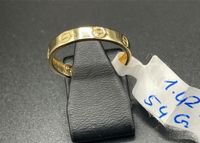 Damen und Herren Gold Ring in 585 Gold 14 Karat Nordrhein-Westfalen - Ahaus Vorschau