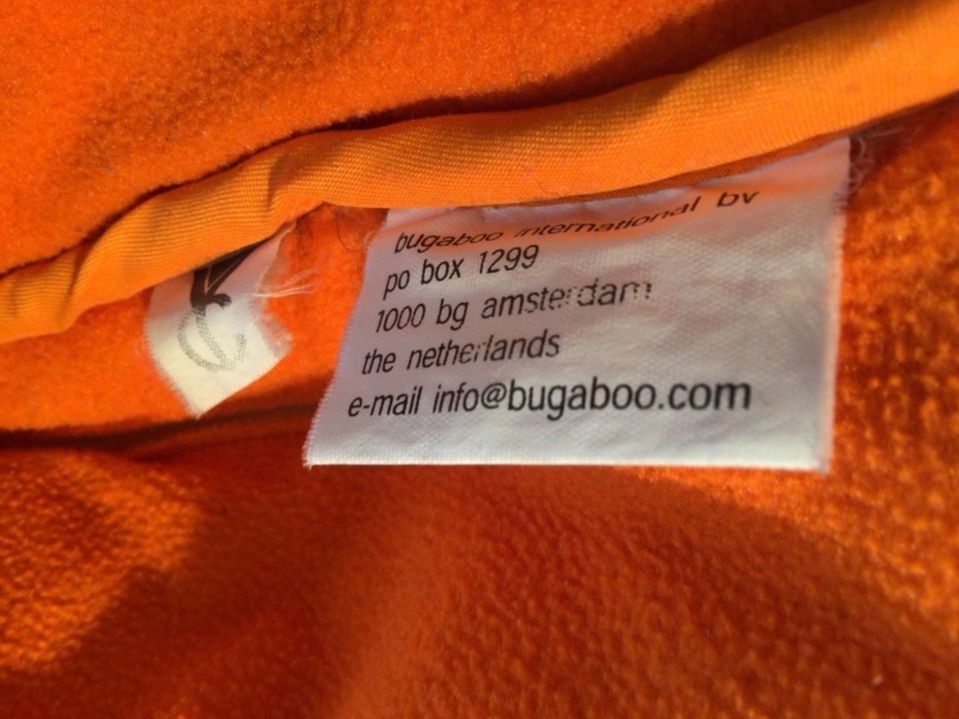 5 Teile Bugaboo Cameleon Kinderwagen Fußsack Haub Orange in Worms