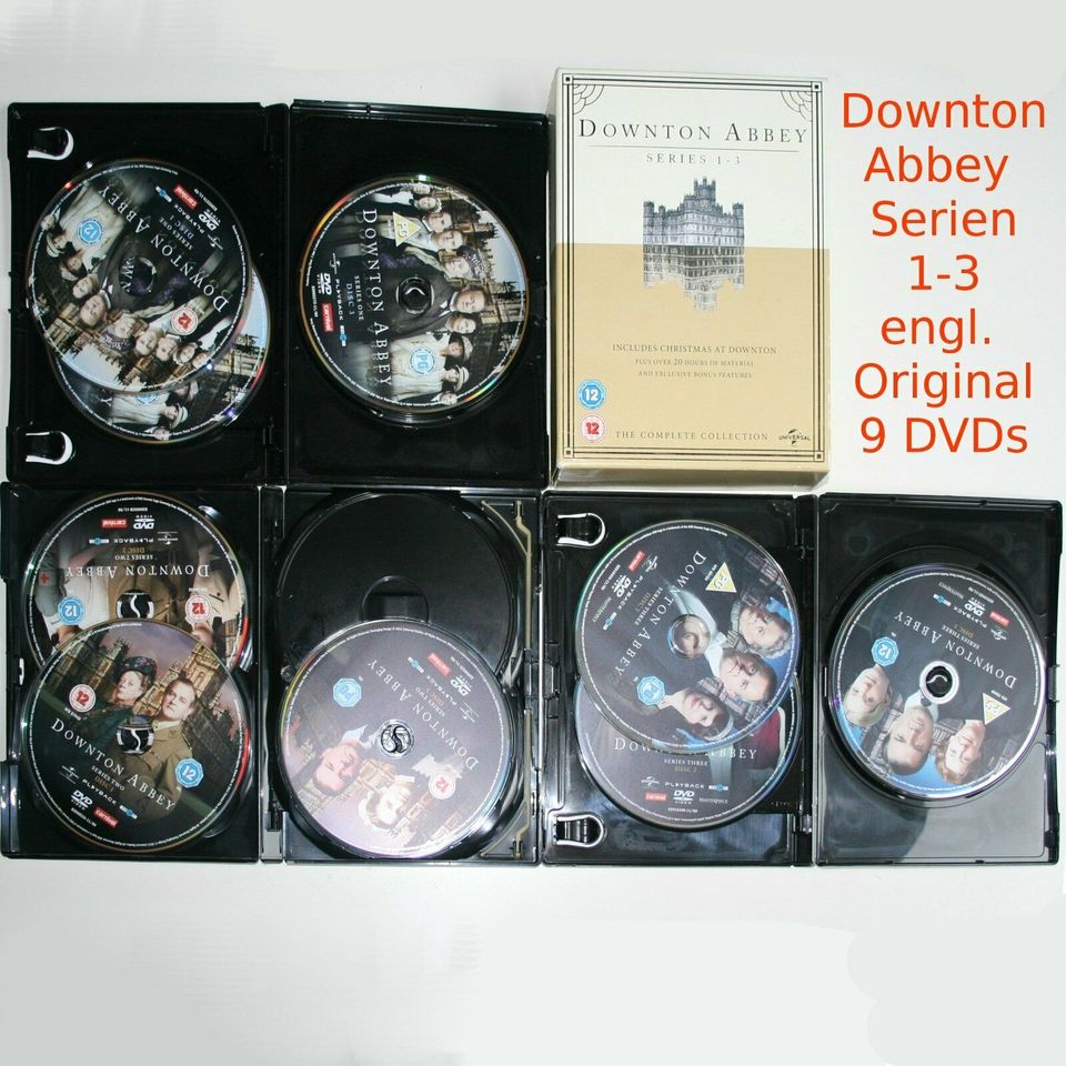 Downton Abbey (engl. Original) - Series 1-3 and Christmas Special in Rüsselsheim