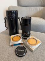 Canon FD 200 mm 1:4 Objektiv inkl. zwei Filter Nordrhein-Westfalen - Brilon Vorschau
