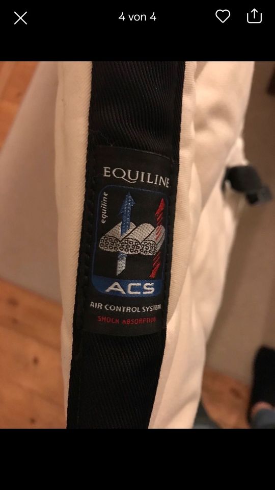 Equiline Dressurschabracke beige/wb in Kiel