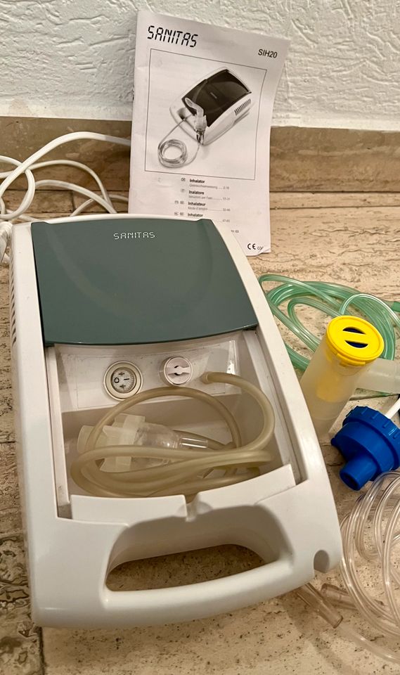 Inhalator SANITAS SIH20 - Inhalationsgerät für Atemwege und Stimm in Gau-Algesheim