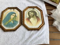 Bild heilige Maria Christus Jesus antik Rarität alt 16 x21 cm Bayern - Raubling Vorschau