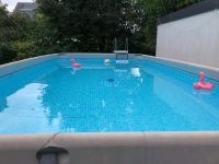 Pool rechteckig 549x274x132 super Zustand mit allem Zubehör Saarland - Homburg Vorschau