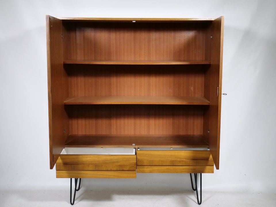 Vintage Highboard 60er Jahre Schrank Mid-Century Design Kommode in Mainz