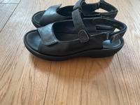 Damensandale Wolky Jewel schwarz Leder Größe 44 Dresden - Cotta Vorschau