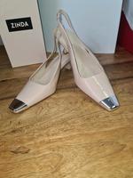 ZINDA Slingback Pumps ✅️ Damen  Lackleder Schuhe Gr.41 NEU Brandenburg - Ruhland Vorschau