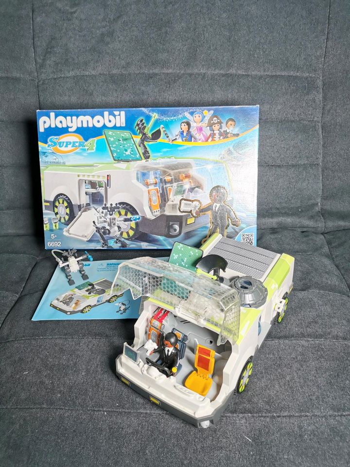 Playmobil 6692 Super4 Techno Chamäleon und Agent Gene in Kempen