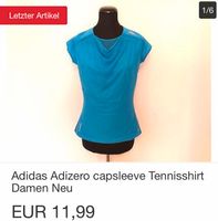 Adidas Tennis Shirt Damen NEU Gr.XS Bayern - Augsburg Vorschau