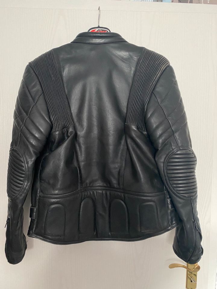 Motorrad Lederjacke schwarz Gr. 54 in Meißen