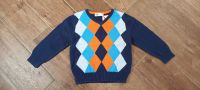 Strickpullover Pullover H&M blau orange Rauten Muster Gr. 92 Schwerin - Mueßer Holz Vorschau