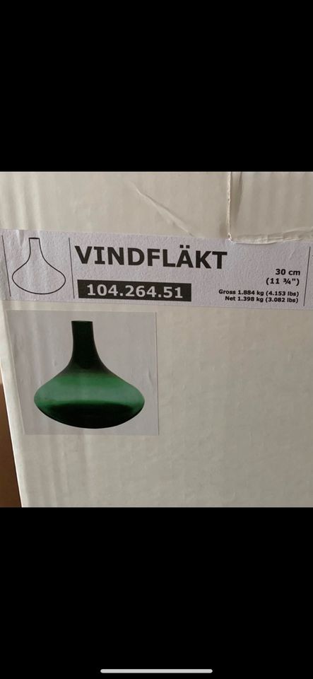 Ikea Vindfläkt Vase in Quarnbek