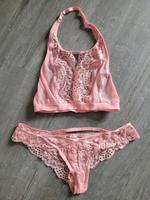 Hunkemöller BH Bustier XS und Tanga S rosa neu Rheinland-Pfalz - Schoden Vorschau