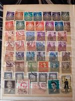 Briefmarkenalbum 450+ Europa - DDR, Frankreich, Polen etc. Saarland - Neunkirchen Vorschau