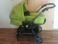 Teutonia BeYou Kombi Kinderwagen  in lime (grün) viel Zubehör Hessen - Nieste Vorschau